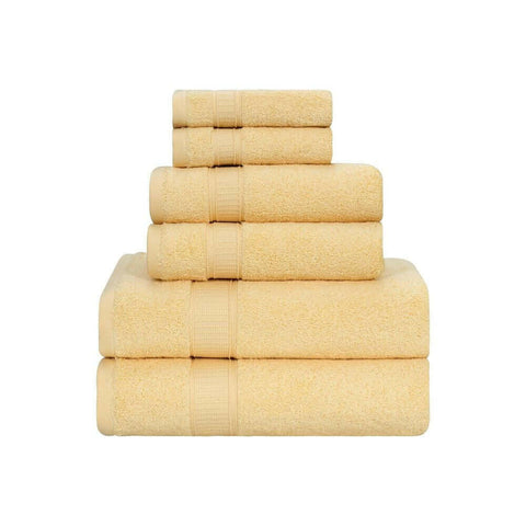 Turkish Cotton Full Bath Towel Set of 6.