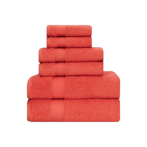 Turkish Cotton Full Bath Towel Set of 6.