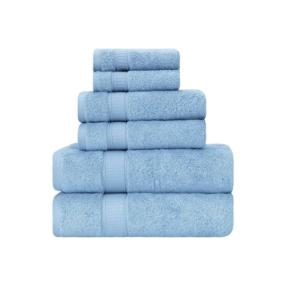 Turkish Cotton Full Bath Towel Set of 6.