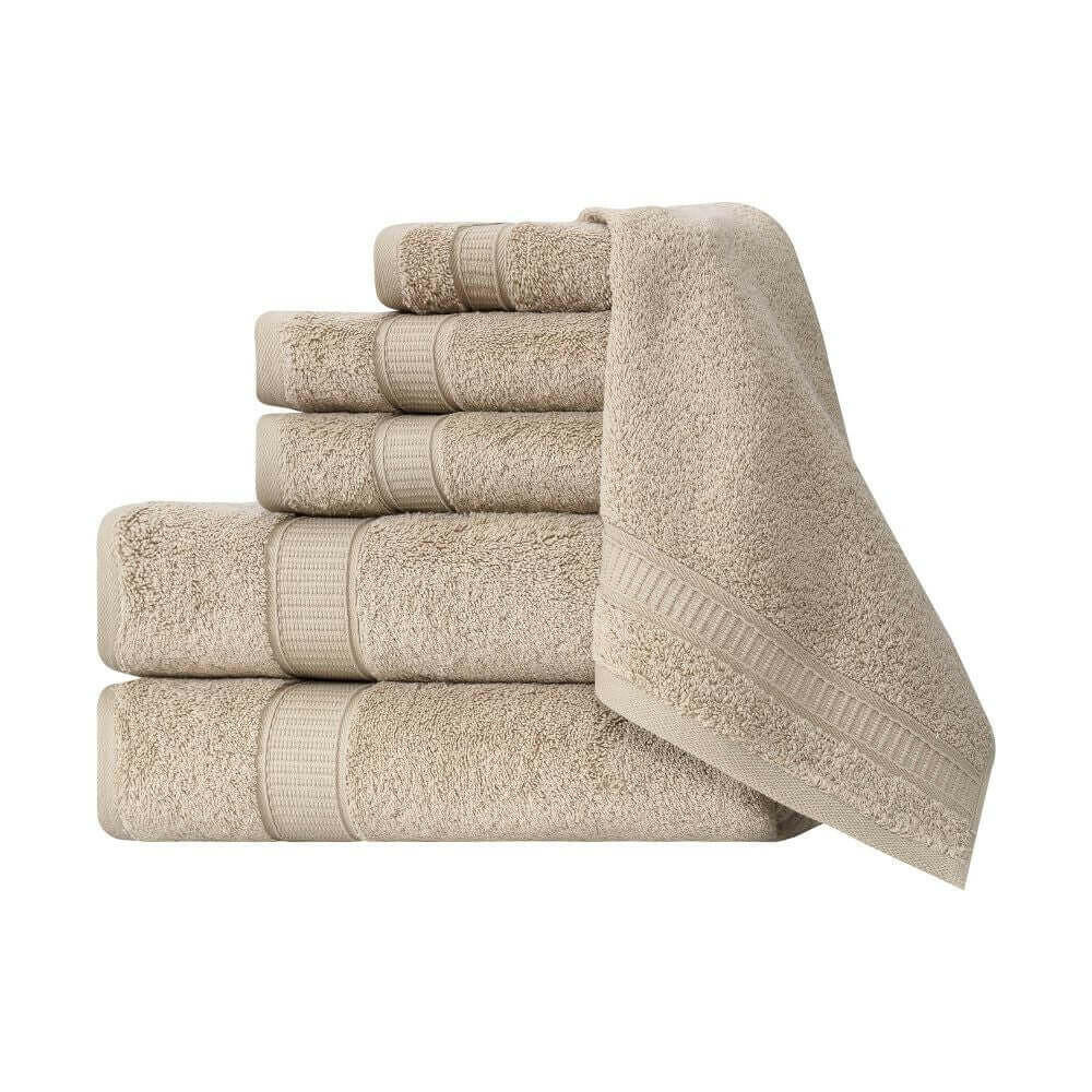 Turkish Cotton Full Bath Towel Set of 6.