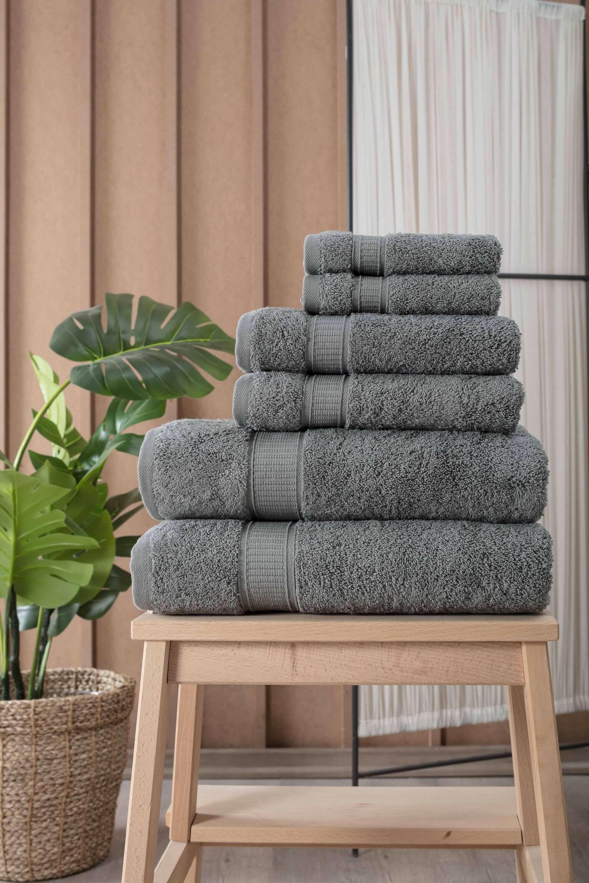 Turkish Cotton Full Bath Towel Set of 6.