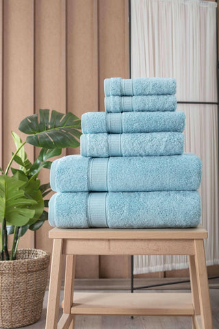 Turkish Cotton Full Bath Towel Set of 6.