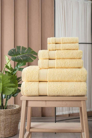 Turkish Cotton Full Bath Towel Set of 6.