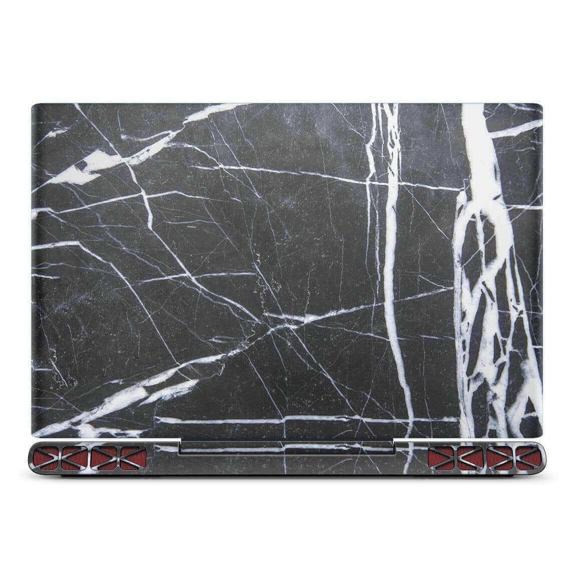 Natural Black &amp; White Marble Stone - Full Body Skin Decal Wrap Kit for