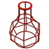 Bird Nest Chandelier Red Wire cage~2843
