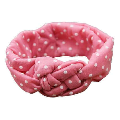 New Fashion baby girl headband Dot Cross Children.