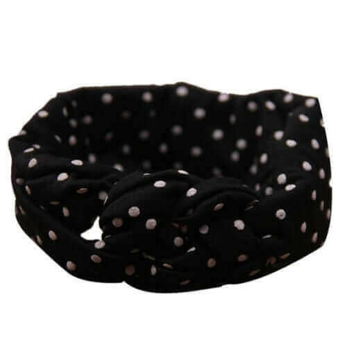 New Fashion baby girl headband Dot Cross Children.