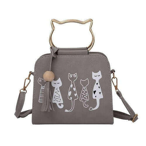 Women Messenger Bag  Handbags Cat Rabbit.