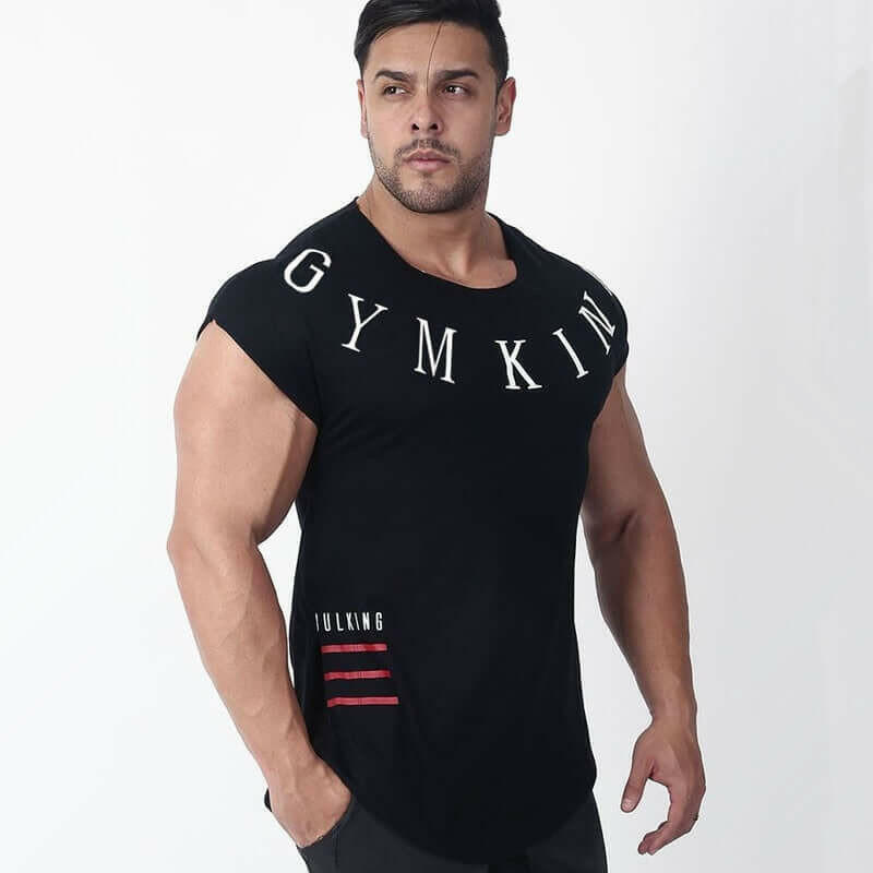 New large type men Gyms T shirt Fitness Bodybuilding Workout t shirt