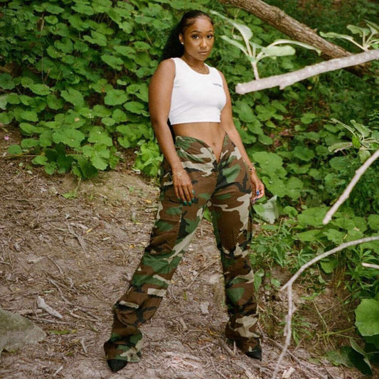 Camouflage Casual Pants