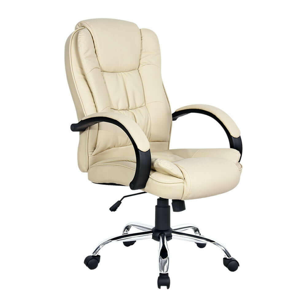 Artiss Office Chair Gaming Computer Chairs Executive PU Leather Seat.