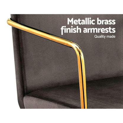 Velvet Office Chair Executive Computer Chairs Adjustable Desk Chair