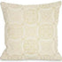 One Bella Casa 75033PL16 16 x 16 in. Doily Cream Pillow