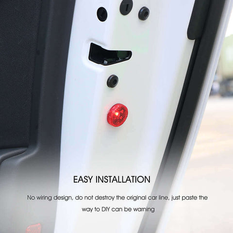 1 Pair Universal Wireless Car Door Warning Light