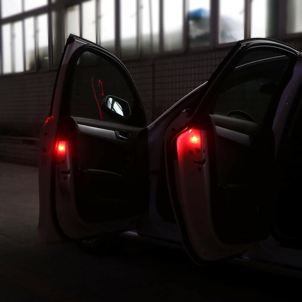 1 Pair Universal Wireless Car Door Warning Light