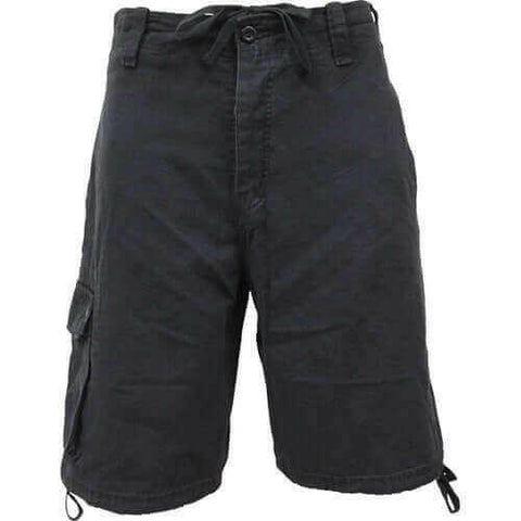 METAL STREETWEAR - Vintage Cargo Shorts Black.