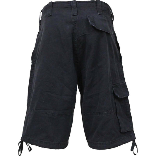 METAL STREETWEAR - Vintage Cargo Shorts Black.