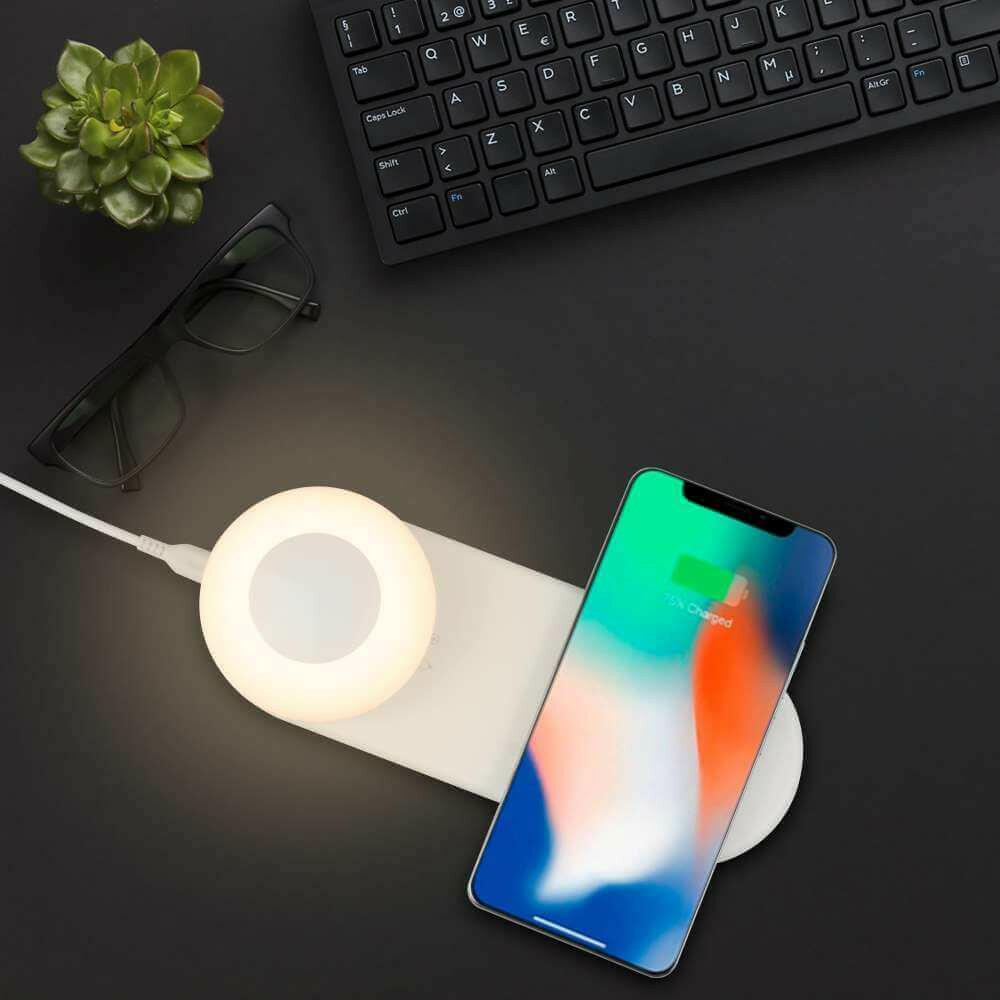 Wireless Charging Dot Night Light.