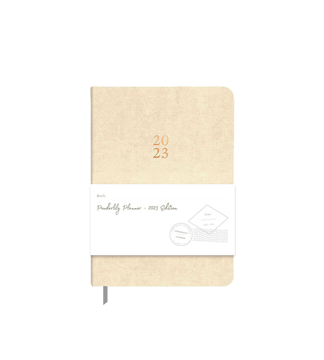 Ponderlily 2023 Daily Planner, Stone