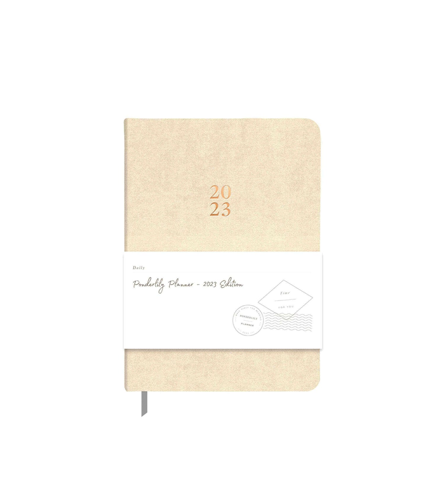 Ponderlily 2023 Daily Planner, Stone