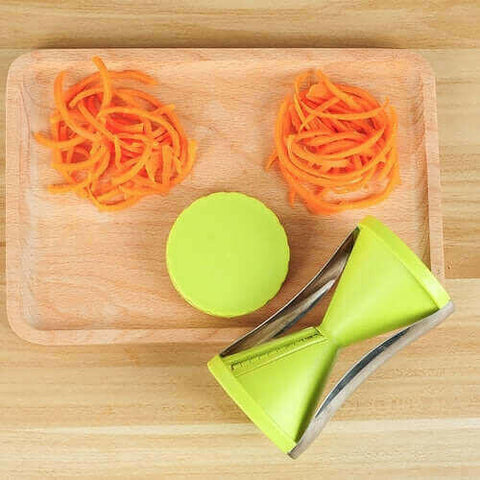 Portable Spiralizer Vegetable Slicer Handheld Spiralizer Peeler