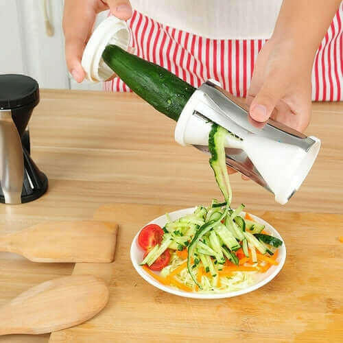 Portable Spiralizer Vegetable Slicer Handheld Spiralizer Peeler