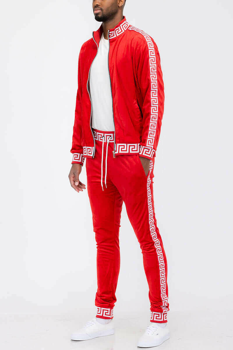 Status Velour Track Set