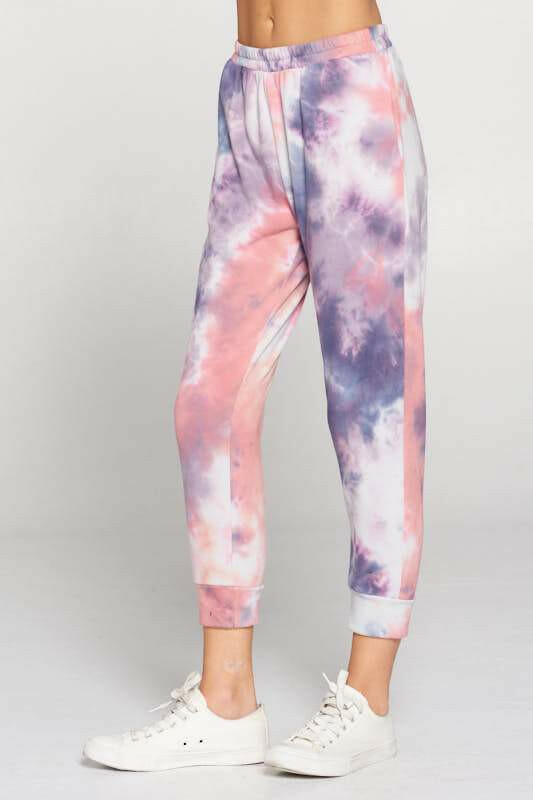 Tie Dye Jogger Pants with Pockets.