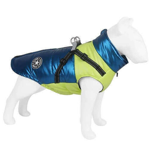 Winter Dog Harness Clothes Waterproof Warm Pet Dog Cotton Coat for.