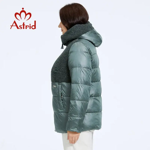 Astrid 2023 Winter Women's Jacket Plus Size Parkas Women Clothing Faux.