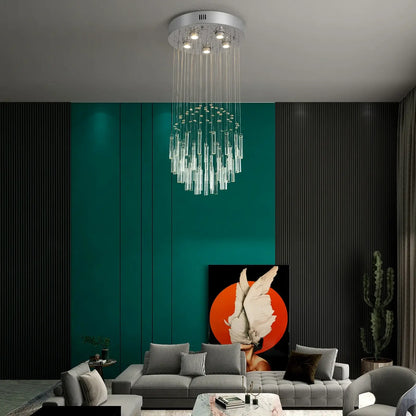 VETRULUS Modern Crystal Chandelier, Selectable Designs