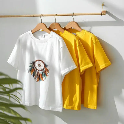 Dreamcatchers in the Bohemian series Iron On Patch dtf transfers ready to press Heat Transfer Printing On Clothes Iron Patch