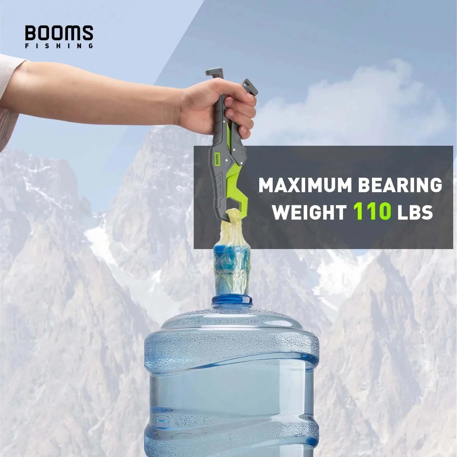 Booms Fishing G05 Fish Gripper Glass Fiber with Lanyard Anti-Rust