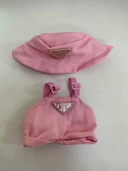 Labubu doll mini clothing set