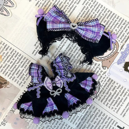 Labubu Doll 17cm Hoodie for BJD Mini Figurines