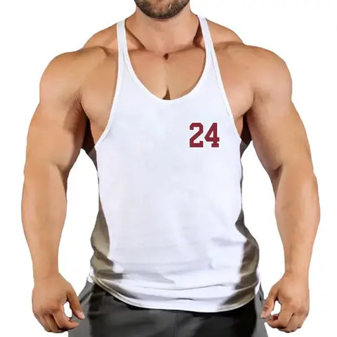 Sport Brand Vest Muscle Gym Mens Back Tank Top Sleeveless Stringer.