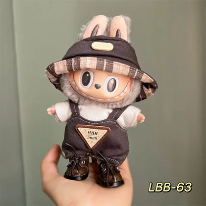 Labubu 17cm Doll Clothes Set - Fun DIY Accessories