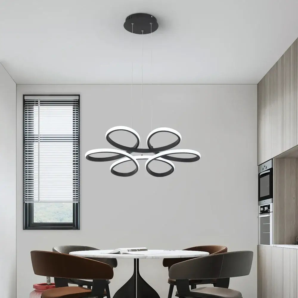 Vinilky Dimmable LED Ceiling or Pendant Light, Black or Gold