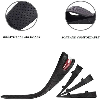 SMATLELF Height-Increasing Air Cushion Insoles, 3–9 cm Lift