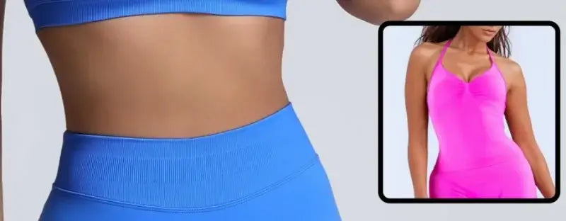 HISTELLO Women’s Seamless Scrunch Workout Shorts