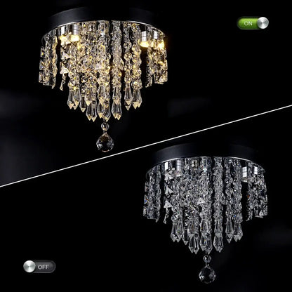 GreeLustr X50 Crystal Ceiling Light, 25 or 50 cm