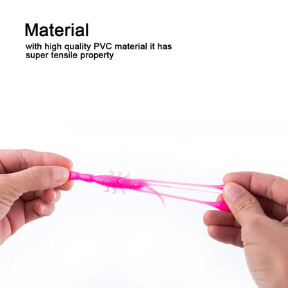 floating silicone shrimp lures