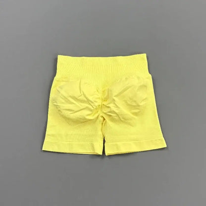 HISTELLO Women’s Seamless Scrunch Workout Shorts