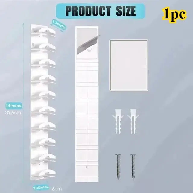 10 Grids Wall Mount Baseball Cap Storage Rack Holds 16 Hats Space Saving Closet Hat Organizer Hooks