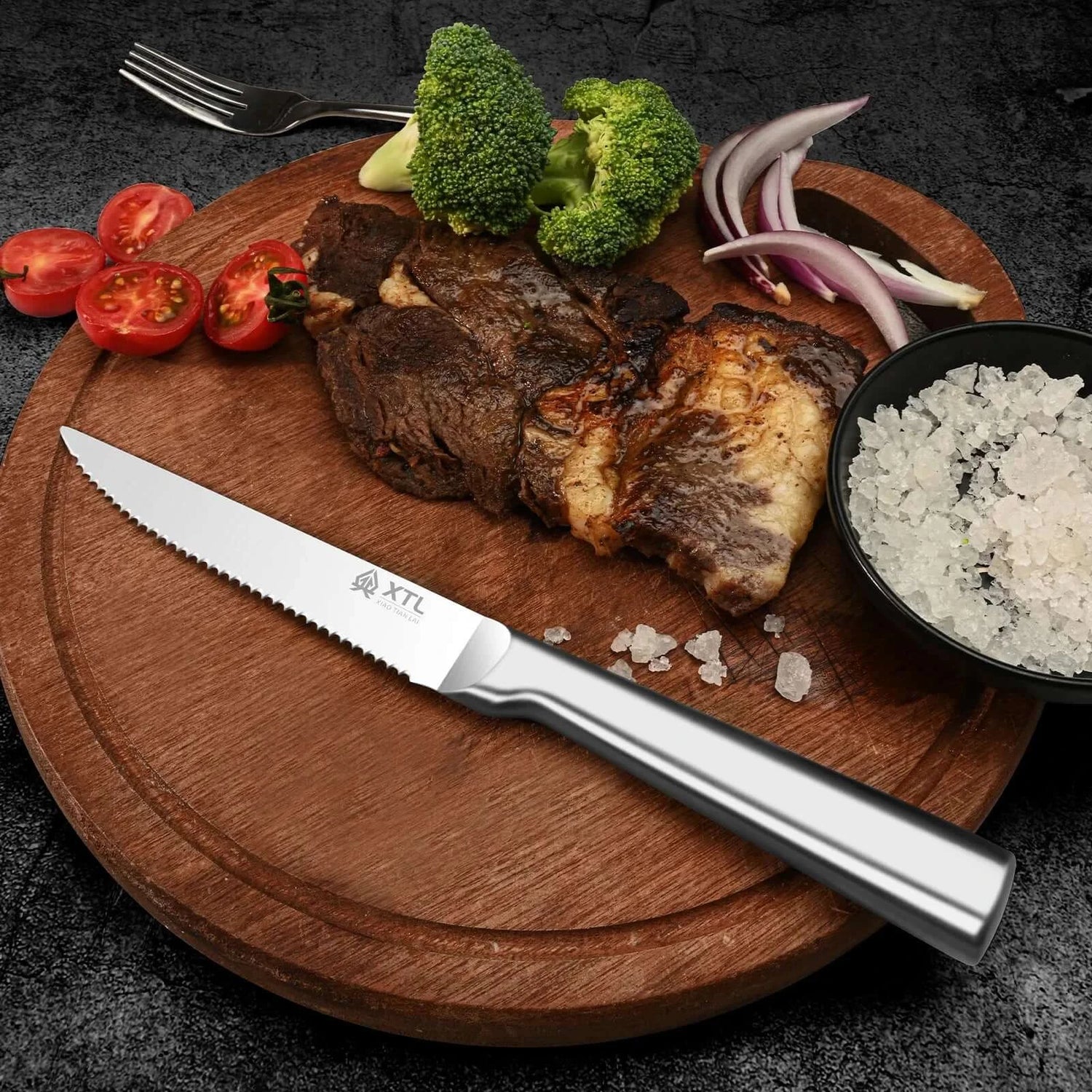 Premium 4/6/8 Pcs Stainless Steel Steak Knife Set