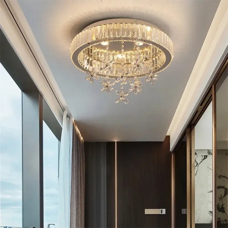 GreeLustr X50 Crystal Ceiling Light, 25 or 50 cm
