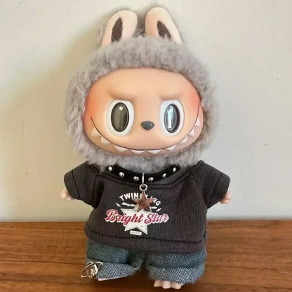 Labubu Clothes Doll American Hip Hop - V1 V2 Accessories