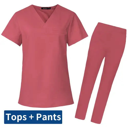 Men's Scrubs Medical Uniform Lab Set Male Wholesale Clinic Hospital.