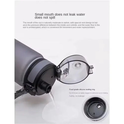 650 ml Football-Themed Flip-Top Water Bottle
