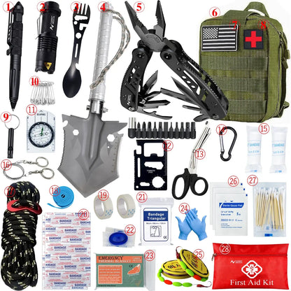 Car Survival First Aid Kit - Essential Outdoor Gear
